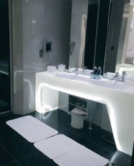 Kamenná textúra SRP T102 - priesvitná akrylová doska s pevným povrchom 10 mm